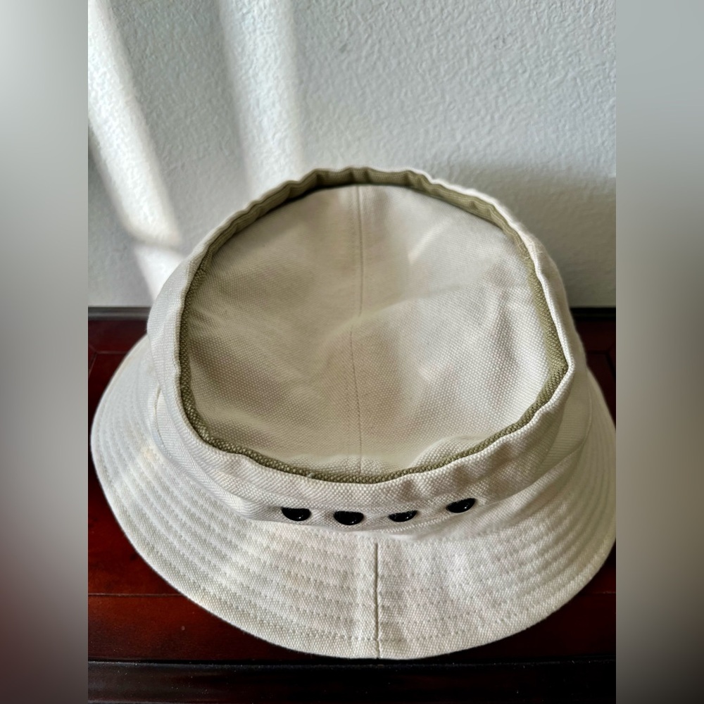 BRAND NEW Club Monaco Mens Khaki Fishing hat in size M/L - Picture 5 of 6